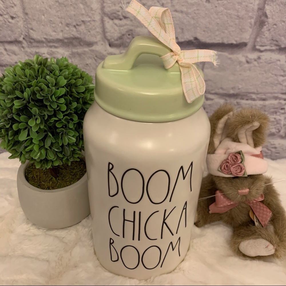 Rae Dunn Artisan Boom Chicka Boom Canister - Picture 3 of 10